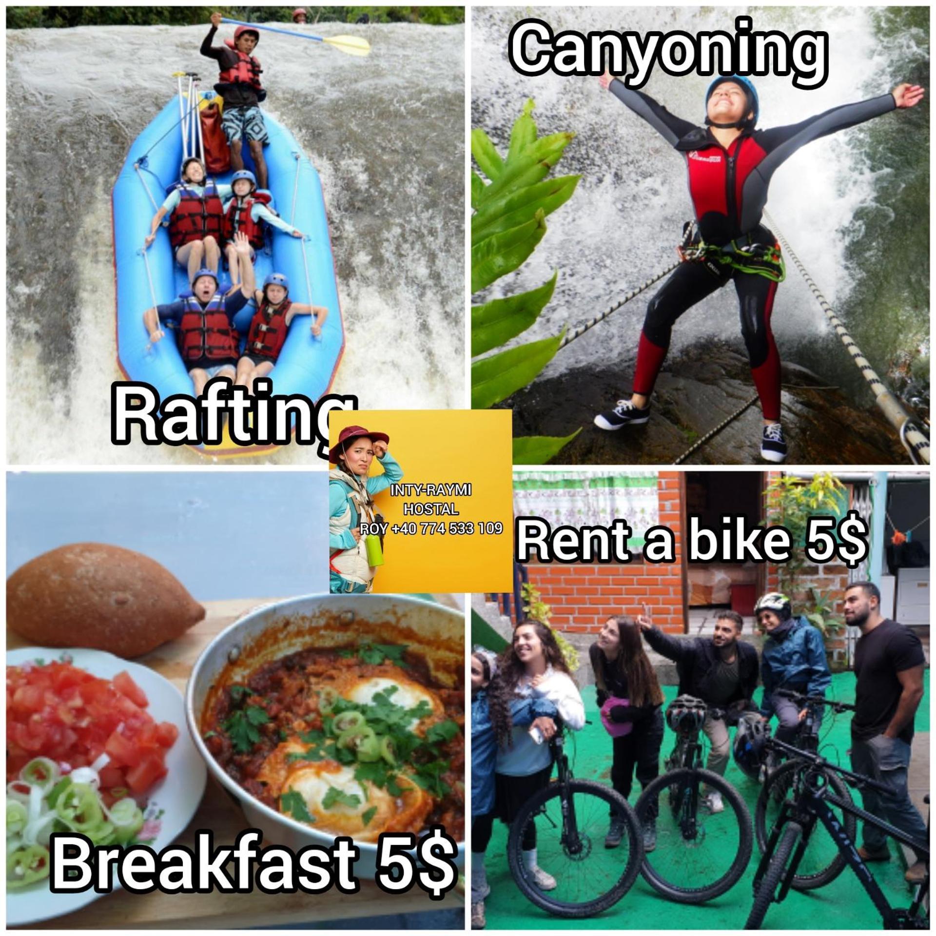 Hostal Inti Raymi Backpackers บาญอส ภายนอก รูปภาพ